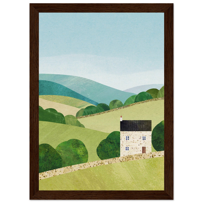 Poster: English landscape