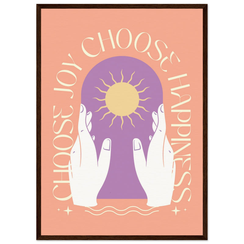 Poster: Choose Joy Choose Happiness