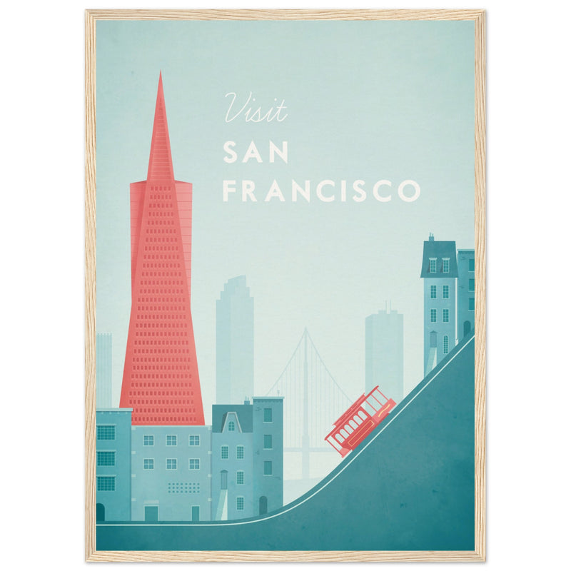 Poster: San Francisco Travel Poster