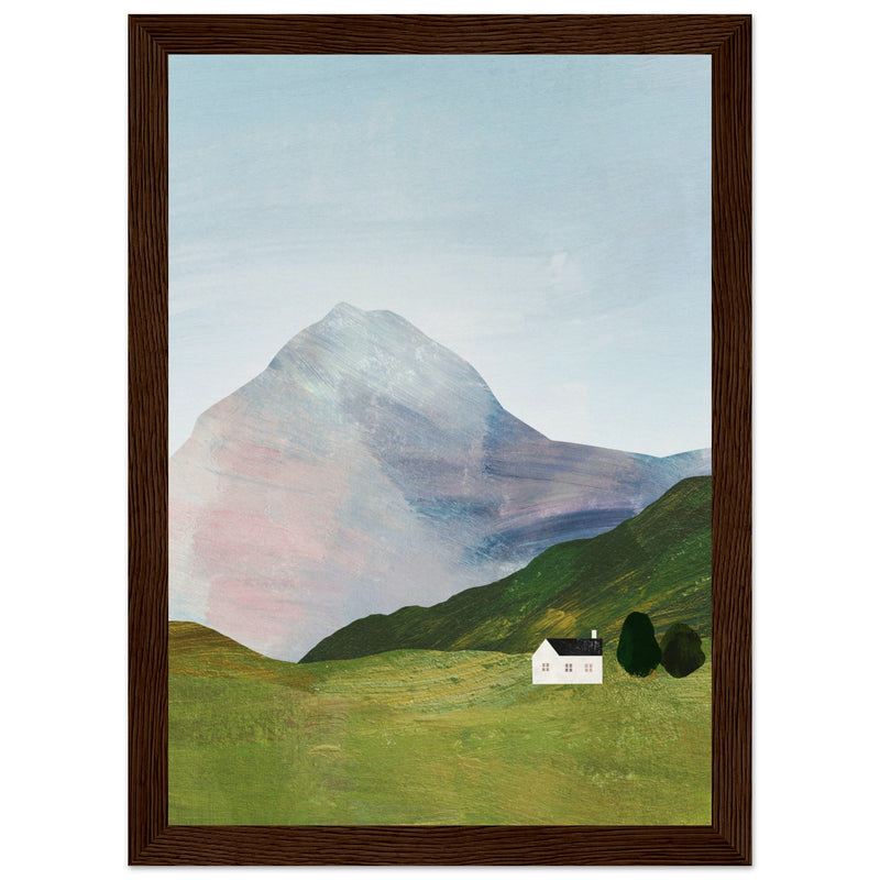 Poster: Mountain cabin