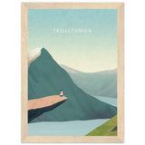 Poster: Trolltunga Travel Poster