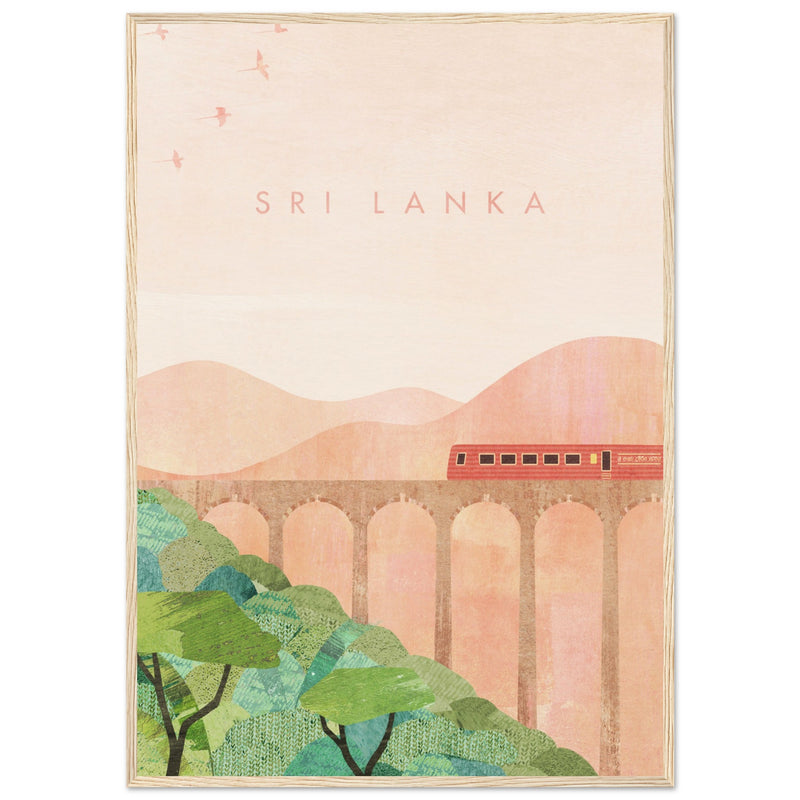 Poster: Sri Lanka Travel Poster