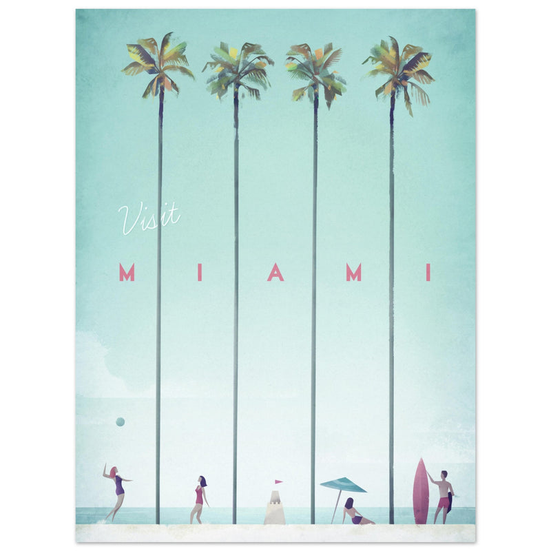 Poster: Miami Travel Poster