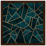 Poster: Deep Teal Stone