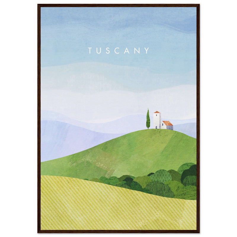 Poster: Tuscany Travel Poster