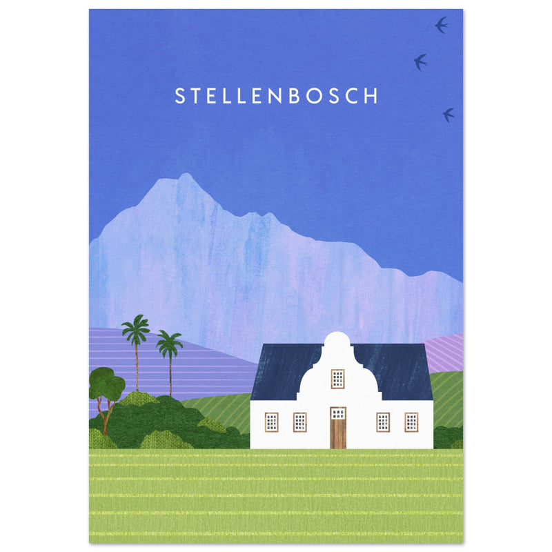 Poster: Stellenbosch Travel Poster