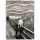 Poster: Skriet - The Scream - Mono