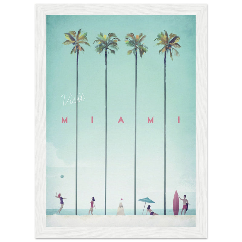 Poster: Miami Travel Poster