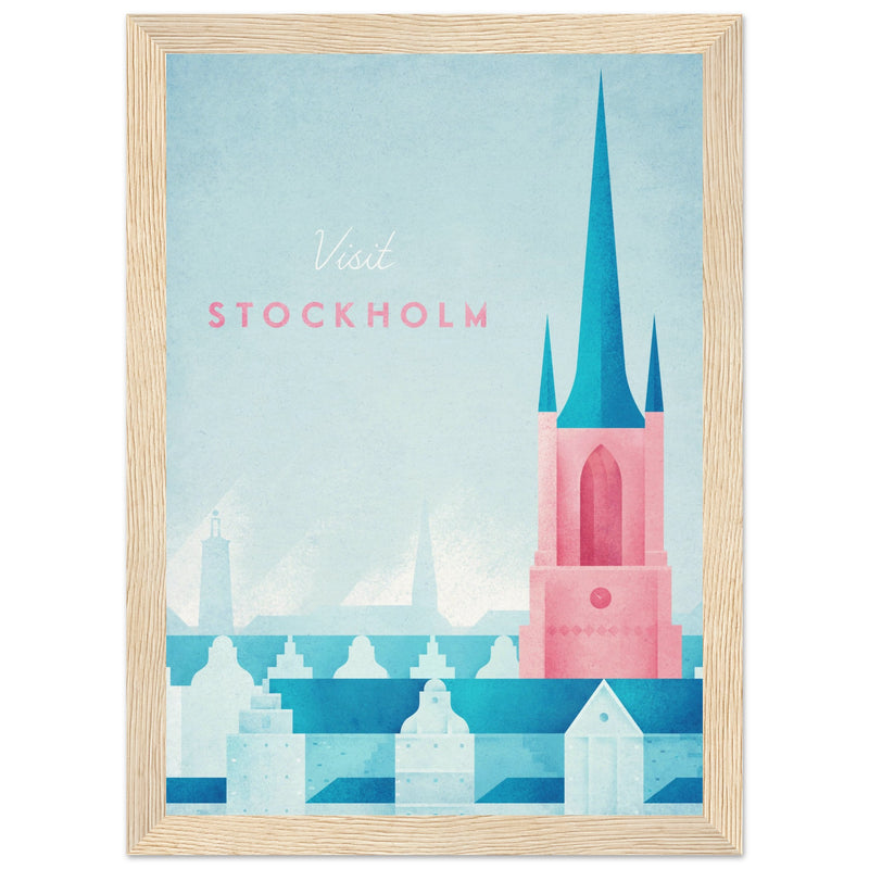 Poster: Stockholm Travel Poster