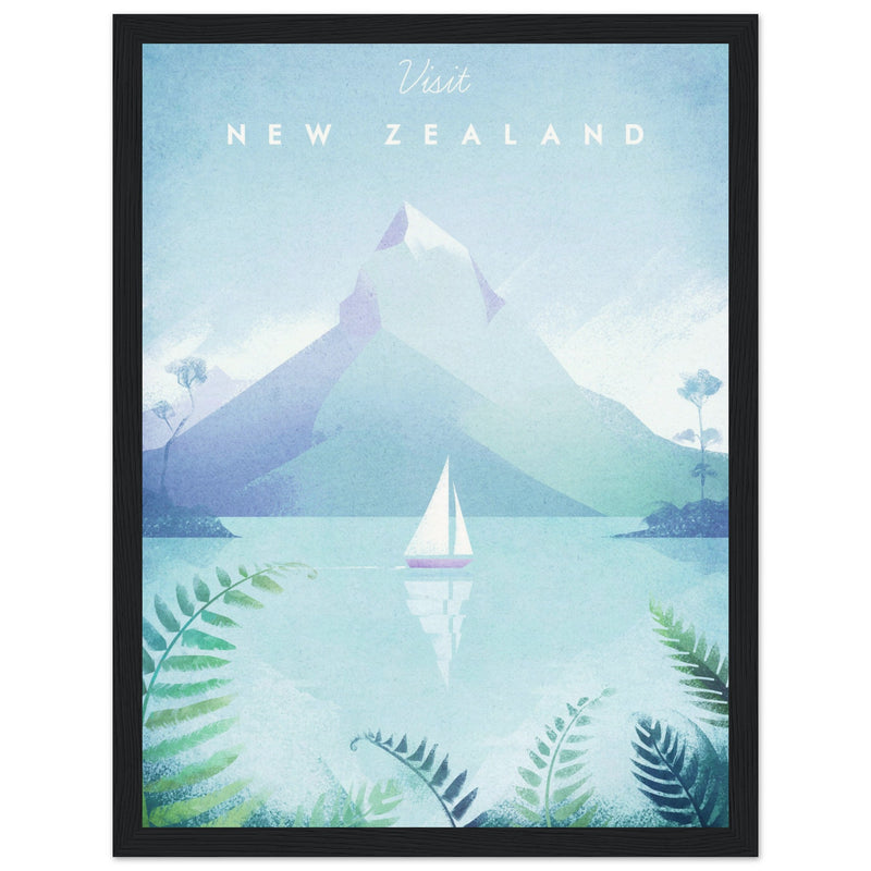 Poster: New Zealand Travel Poster