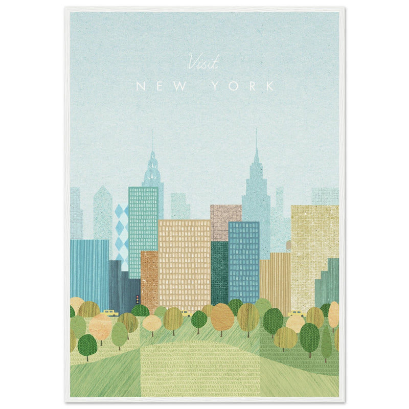 Poster: New York, Autumn Travel Poster