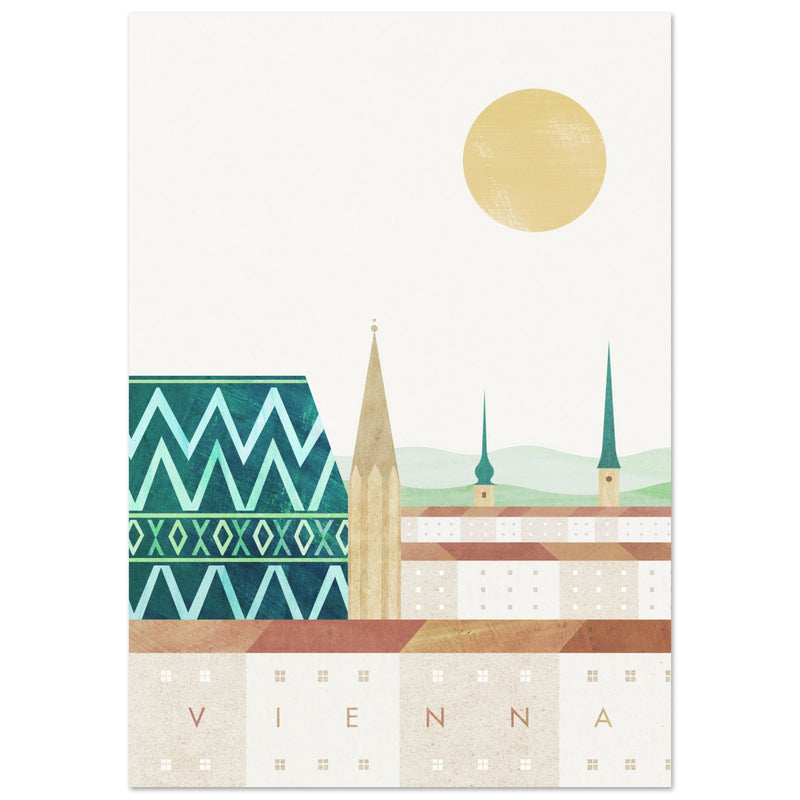 Poster: Vienna Travel Poster