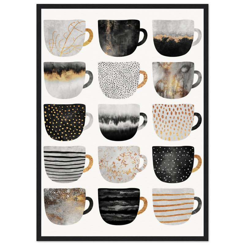 Poster: Pretty Coffee Cups