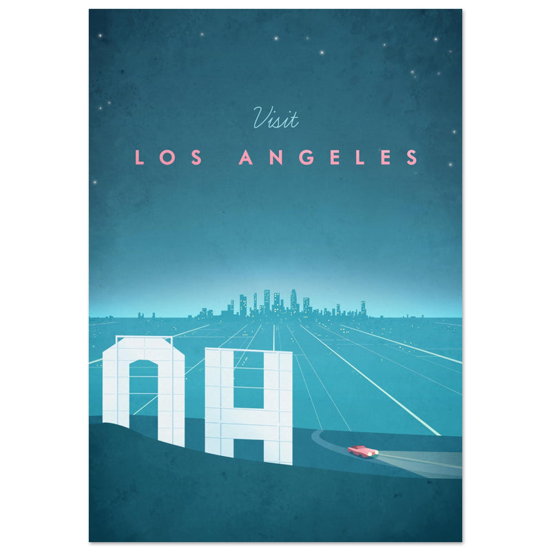 Poster: Los Angeles Travel Poster