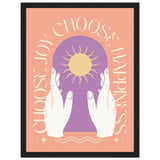 Poster: Choose Joy Choose Happiness