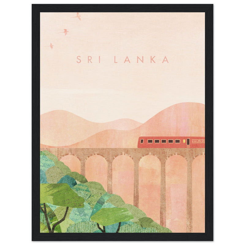 Poster: Sri Lanka Travel Poster