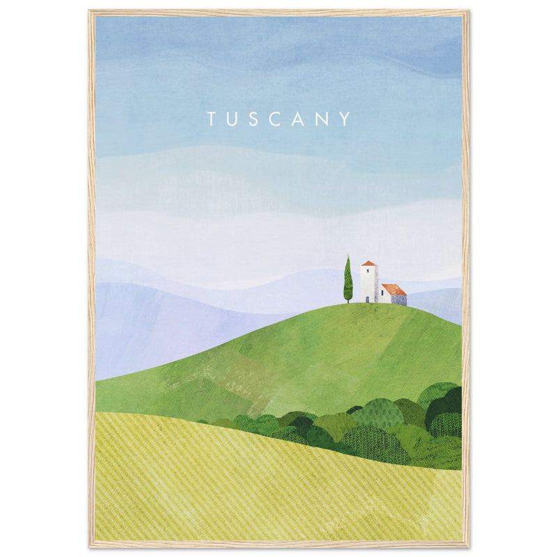 Poster: Tuscany Travel Poster