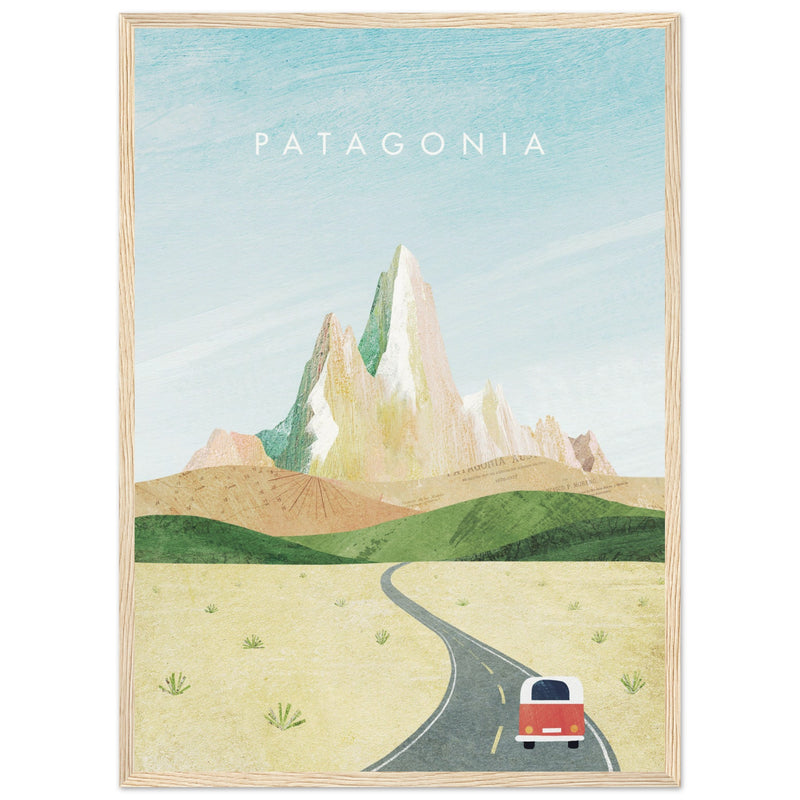 Poster: Patagonia Travel Poster