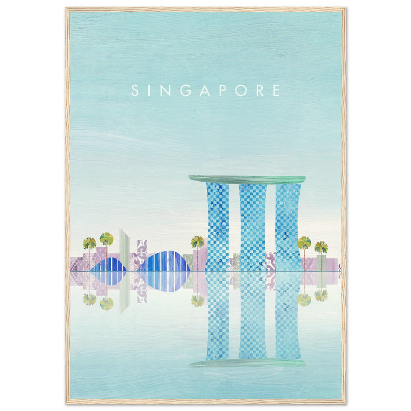 Poster: Singapore Travel Poster