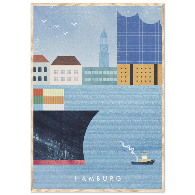 Poster: Hamburg Travel Poster