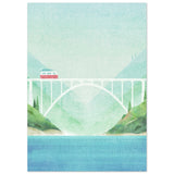 Poster: Surf Van, Bixby Bridge