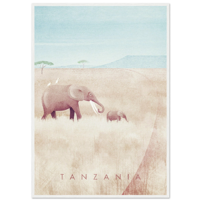 Poster: Tanzania Travel Poster