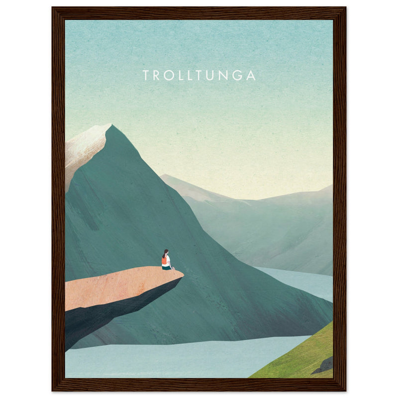 Poster: Trolltunga Travel Poster