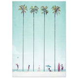 Poster: Palm Tree Beach