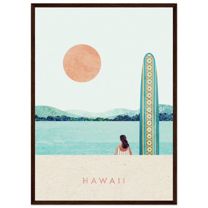 Poster: Hawaii II Travel Poster