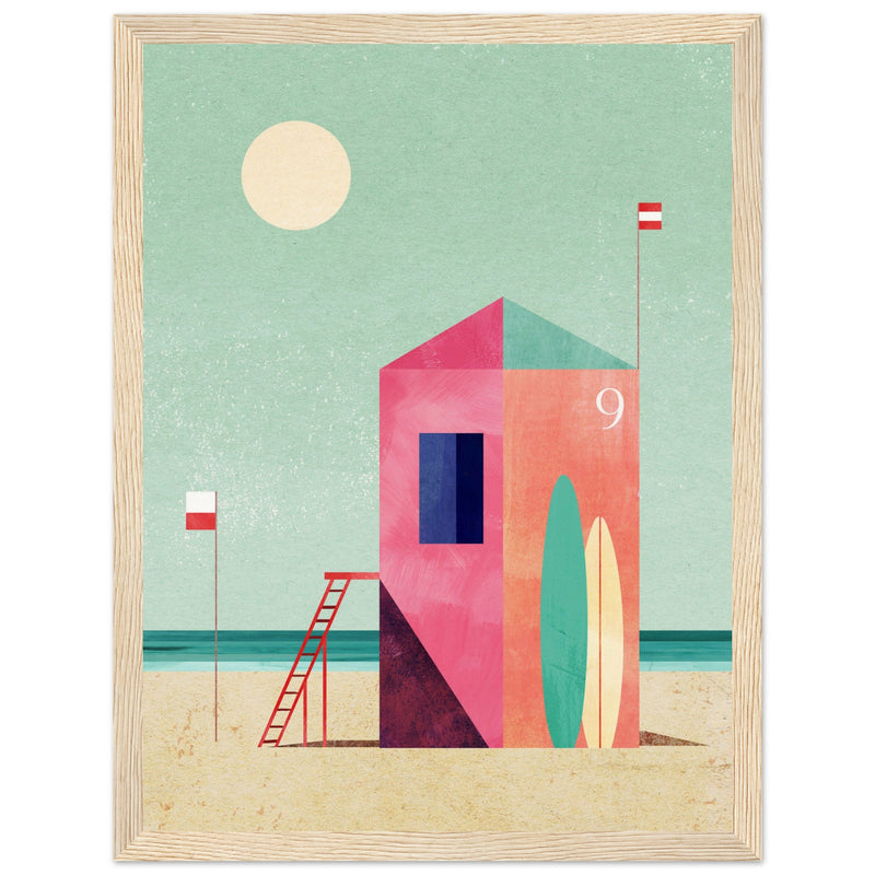 Poster: Surf Hut