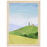 Poster: Tuscany Travel Poster