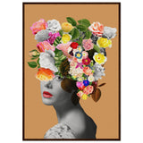 Poster: Floral portrait