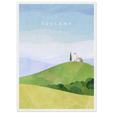 Poster: Tuscany Travel Poster