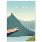 Poster: Trolltunga Travel Poster