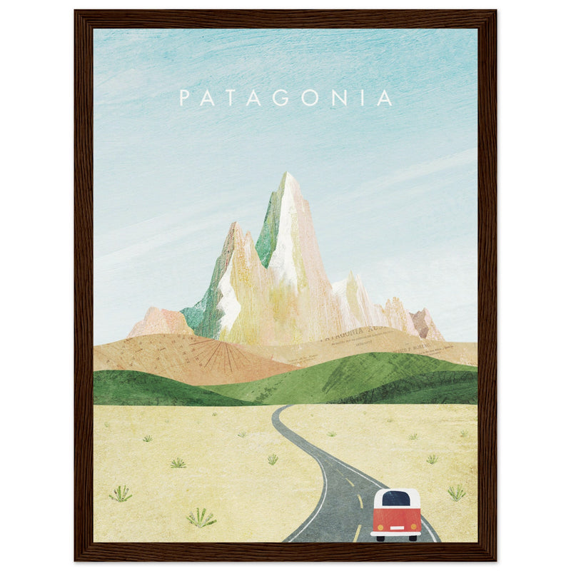 Poster: Patagonia Travel Poster