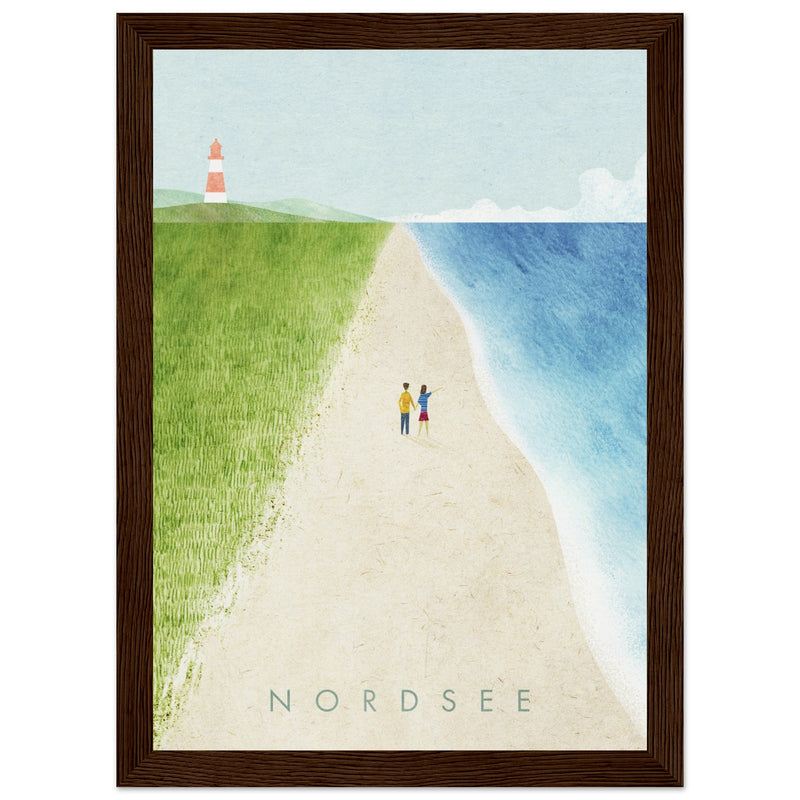 Poster: Nordsee Travel Poster