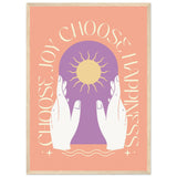 Poster: Choose Joy Choose Happiness