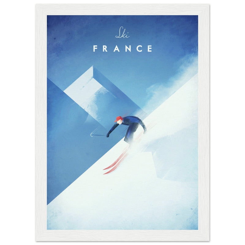 Poster: Ski France Travel Poster