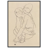 Poster: Woman and Girl Embracing 1918