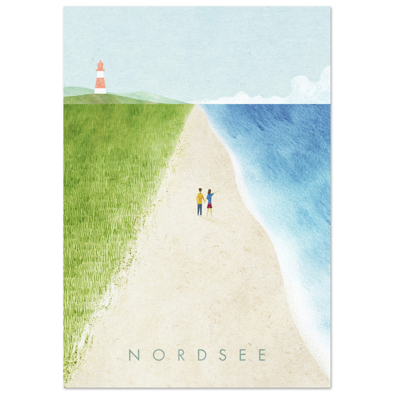 Poster: Nordsee Travel Poster