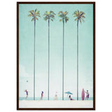 Poster: Palm Tree Beach