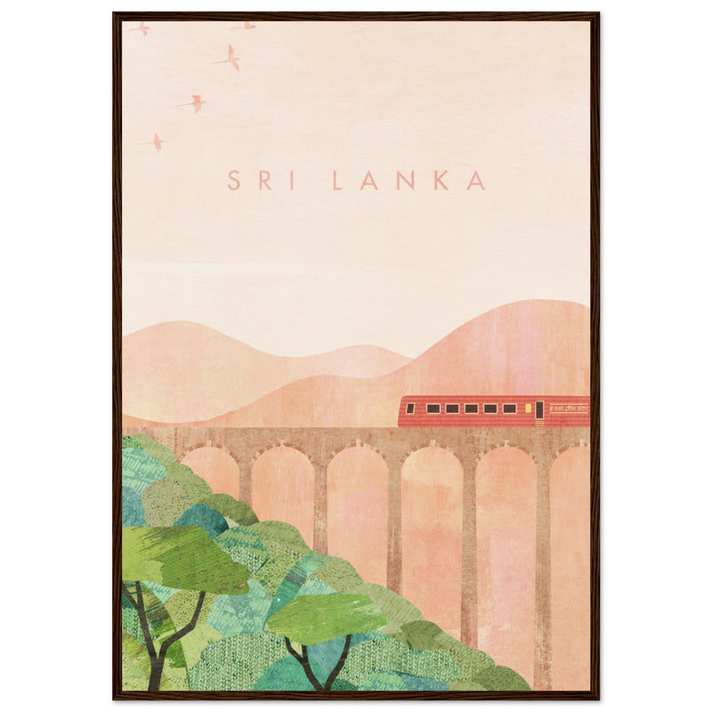 Poster: Sri Lanka Travel Poster