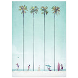 Poster: Palm Tree Beach