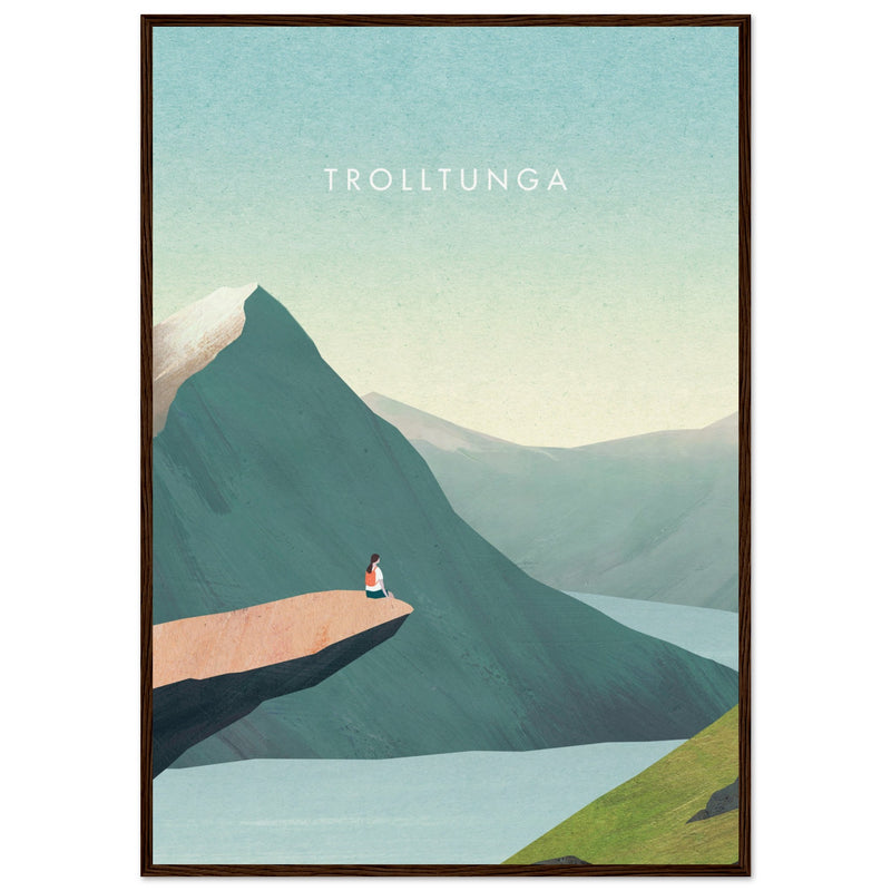 Poster: Trolltunga Travel Poster