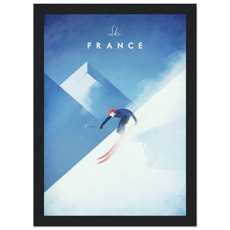 Poster: Ski France Travel Poster