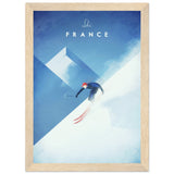 Poster: Ski France Travel Poster