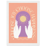 Poster: Choose Joy Choose Happiness