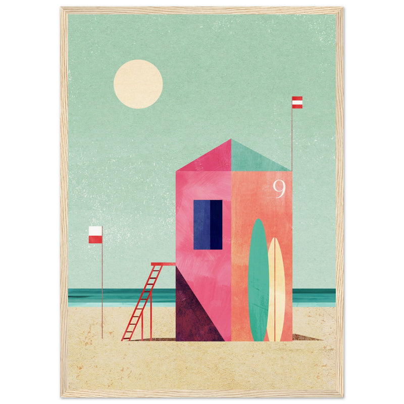 Poster: Surf Hut