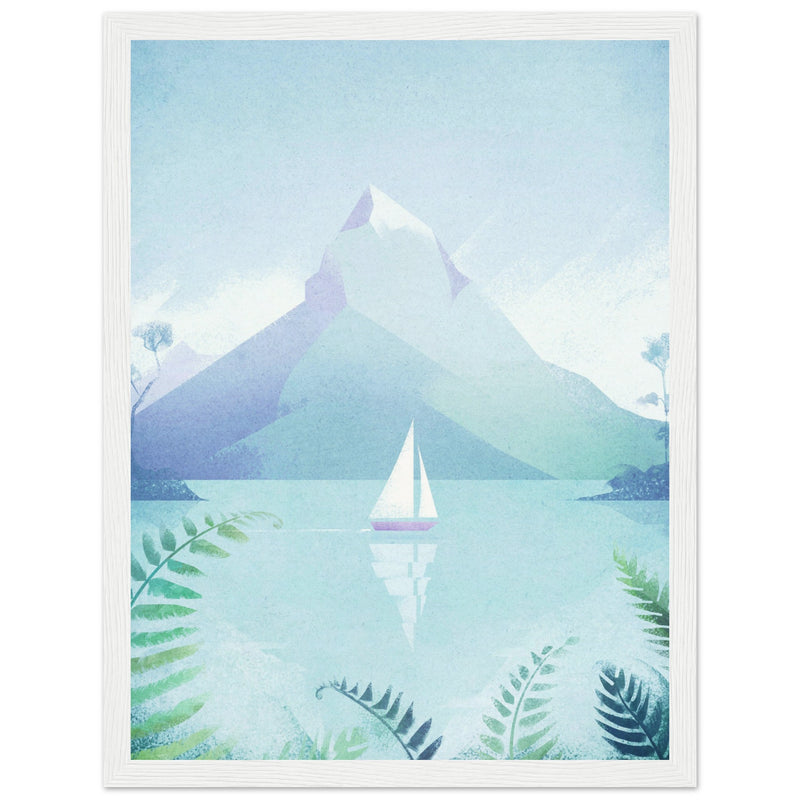 Poster: Mountain lake II