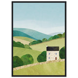 Poster: English landscape